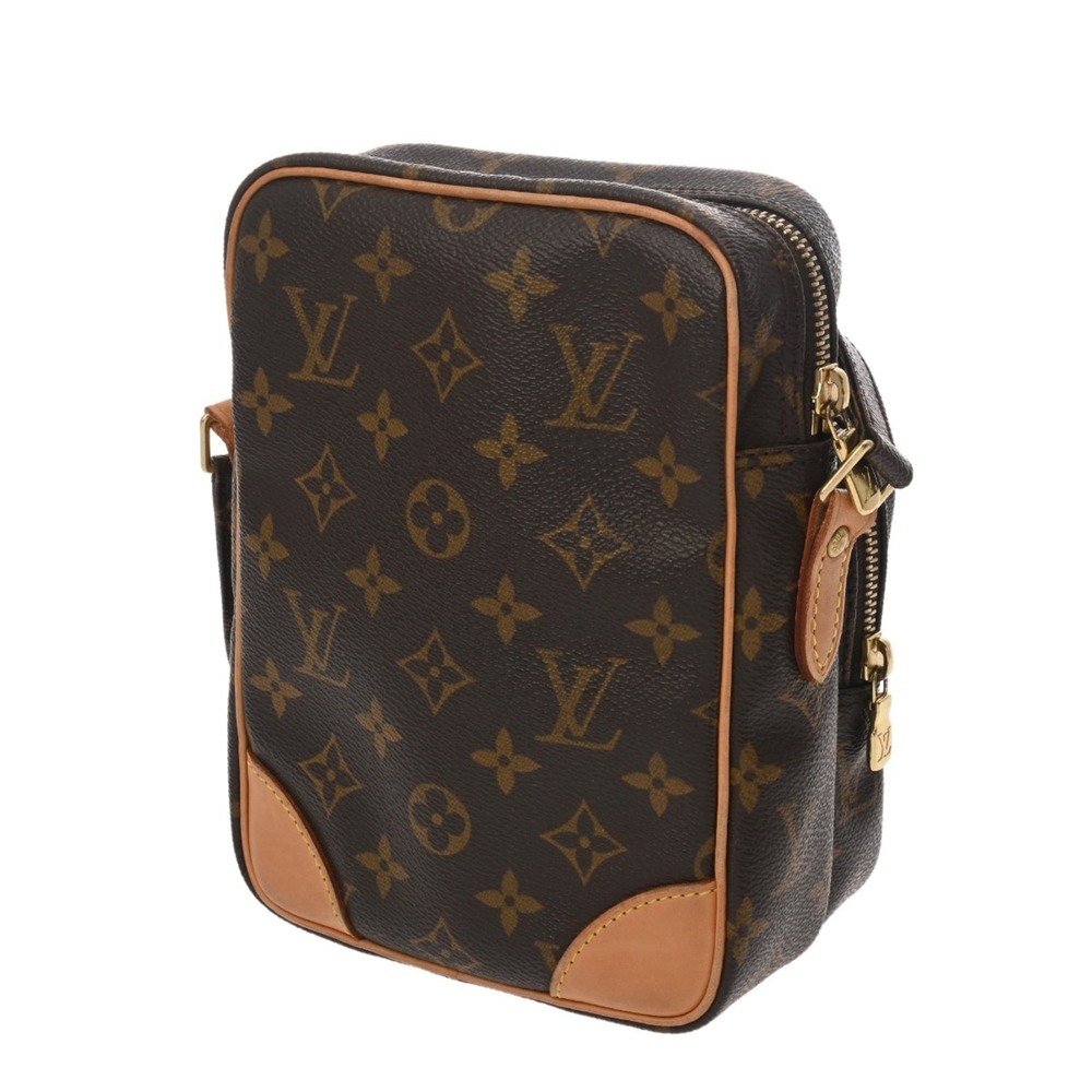 LOUIS VUITTON Authentic Brown Monogram Canvas Shoulder Bag - Picture 3 of 11